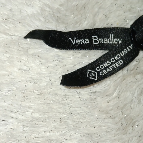 Vera Bradley Black and Cream Floral Wallet - Picture 2 of 13